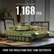 Конструктор танк MIA2 Main Battle Tank Mould King Technik 20033, для взрослых и детей, 1168 деталей хаки 20033 - изображение 6