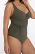 Купальник слитный с уплотнённой чашкой Marc & Andre 50B/2XL Оливковый (115475) - изображение 3