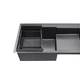 Кухонна мийка Kroner KRP Schwarze - 7848LHM PVD (3.0/1.0 мм) - изображение 12