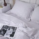 Комплект постельного белья MirSon Satin&nbsp;Stripe 30-0010&nbsp;Light&nbsp;Gray 220х240 King Size (2200005251157) - изображение 2