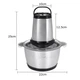Кухонний комбайн Блендер блискавка Kitchen Expert 2L RD-3038 - зображення 5