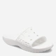 Слайди Crocs Baya жіночі шльопанці W9 39 26 см Білий - зображення 1