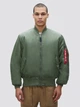 Бомбер мужской Alpha Industries MA-1 M Зеленый (640631433565) - изображение 15