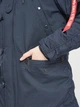 Парка зимняя с мехом женская Alpha Industries Altitude W Parka M Темно-синяя - изображение 5