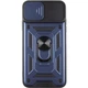 Протиударний чохол Armor Ring + захиcт камери для iPhone 13 Pro Max case Simon синій - изображение 9