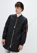Бомбер мужской Alpha Industries MA-1 Long MJM47503C1 2XL Черный - изображение 6