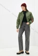 Бомбер женский Alpha Industries МА-1 W M Зеленый (640631761118) - изображение 7