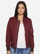 Бомбер женский Alpha Industries L-2b Scout W WJL46000C1 S Бордовый (640631779731) - изображение 2