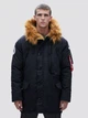 Парку Alpha Industries N-3B Alpine Parka MJN49503C1 M Black (640631825384) - зображення 6