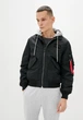 Бомбер AIRBOSS CWU Pilot Hooded Jacket 17600823221 Чорний 4XL - изображение 1