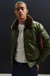 Бомбер Alpha Industries B-15 Slim Fit MJB45500C1 Оливковий XL - изображение 10