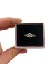 Срібна каблучка з муассанітом 1,2 ct. 7 мм 17 розмір (219158569) - зображення 7