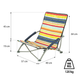Krzeslo plażowe Nils Camp NC3035 Niebiesko-Czerwone (5907695593136) - obraz 11