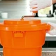 Ведро для сушки зелени на 9.5 л пластиковое механическое - изображение 5