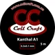 Проволока кантал плоский CoilCraft 0,3х0,1 мм довжина 5 м (11255) - изображение 1