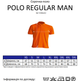 Мужская футболка-поло JHK, POLO REGULAR MAN, универсальная, дышащая ткань, зеленая, размер L - изображение 4