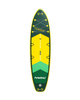 SUP-дошка надувна Funwater Paddleboard Green 11"6 350x90x15 см Двошаровий Сап, Універсальний Сап борд - зображення 2