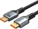 Кабель Cabletime DisplayPort v2.1 2m Black, 16K@60Hz 8K@120Hz 4K@240Hz, 2K 165Hz, 1080P 240Hz 80Gbps (CD13L) - изображение 2