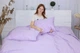 Простынь MirSon King Size 240x260 см 3820 Calypso Сатин Premium (2200001730618) - изображение 6