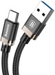 Кабель Baseus Golden Belt USB 3.0 - Type C 1 м 3A Black-Gold (BGB100_Gold) - изображение 1