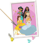 Malowanie po numerach Ravensburger CreArt Disney Princesses (4005556237265) - obraz 3