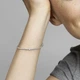 Срібний браслет Pandora Блискуче паве Пандора 590041C01 (18 розмір) - изображение 5