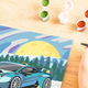 Малювання за номерами Ravensburger CreArt Blue Lamborghini (4005556236640) - зображення 4