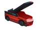 Ліжко-машинка з матрацом та підйомним механізмом 80х180 Premium P001 Range Rover RED - изображение 2