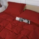 Пододеяльник MirSon 220х240 Satin Stripe 30-0018 Red (2200005254677) - изображение 3