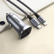 Ładowarka samochodowa Ugreen CD130 30W USB-A/USB-C PD Grey (6957303848584) - obraz 4