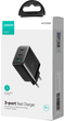 Ładowarka sieciowa JOYROOM JR-TCF10 2xUSB-C 1xUSB-A 32W PD 3.0 Black (6941237111807) - obraz 6
