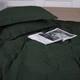 Простынь MirSon King Size 240x260 см 30-0017 Green Satin Stripe (2200005254301) - изображение 4