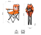 Krzesełko dziecięce turystyczne Nils Fun NC3305 Tiger (5908261680908) - obraz 5
