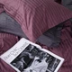Комплект постельного белья MirSon Satin Stripe 30-0008&nbsp;+ 30-0011&nbsp;Fenilla 160х220 Семейный (2200005257722) - изображение 5