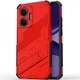 Защитный чехол с подставкой Deexe Bibercas для Xiaomi Poco F7 - Red - изображение 1