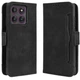 Чехол-книжка с кармашками Deexe Wallet Stand для Motorola Edge 60 Pro - Black - изображение 1