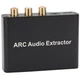 Активный аудио экстрактор U&P Audio Extractor ARC HDMI - SPDIF / Coaxial / RCA Black (AY80BK) - изображение 1