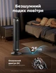 Умный башенный вентилятор DREO Cruiser DR-HTF011S, до 40 м², 106 см, 9 скоростей, HyperSilent 25 дБ, угол поворота 90°, подключение к телефону - изображение 3