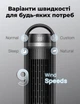 Умный башенный вентилятор DREO Cruiser DR-HTF011S, до 40 м², 106 см, 9 скоростей, HyperSilent 25 дБ, угол поворота 90°, подключение к телефону - изображение 4