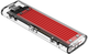 Obudowa dysku Orico TCM2-C3 M.2 NVME USB-C Red (6942227137838) - obraz 2
