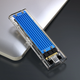 Obudowa dysku Orico TCM2-C3 M.2 NVME USB-C Blue (6942227137821) - obraz 6
