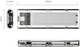 Obudowa dysku Orico TCM2-C3 M.2 NVME USB-C Silver (6942227137814) - obraz 3