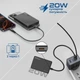 Універсальна мобільна батарея Promate Blade-10 MagSafe 10000mAh 20W Black - зображення 4