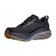 Мужские кроссовки HOKA ONE ONE BONDI 8 1123202 BCKRN 46 (EU 46, USA 11,5 D, 29,5 см) черные с синим - изображение 3