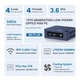 Компьютер SOYO M4PLUS Intel Twin Lak N150 Windows 11 Pro / RAM 16 Gb / SSD 512 Gb / Intel UHD Graphics / Wi-Fi / Bluetooth / Мини ПК / Неттоп / Mini PC / Nettop - изображение 7