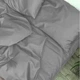Простынь на резинке по периметру MirSon Satin Light Pro 10-004 Gray 140x200+25 см (2200010170627) - изображение 1