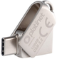 Pendrive Platinet 45606 45969 USB 3.2 / Type-C Black (PMFMC128) - obraz 1