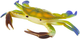 Figurka Lean Toys Krab gumowy 4 cm (5905991021063) - obraz 2