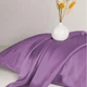 Простынь на резинке по периметру MirSon Satin Light Pro 10-012 Violet 200x200+25 см (2200010174748) - изображение 4