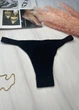 Жіночі трусики бразиліани Diana Intimates рубчик розмір M Чорний - изображение 3